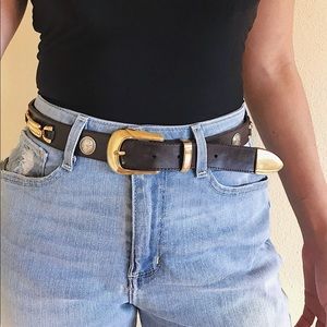 Vintage Leather Belt.